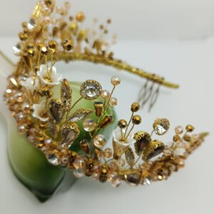 Golden Crown for Bride