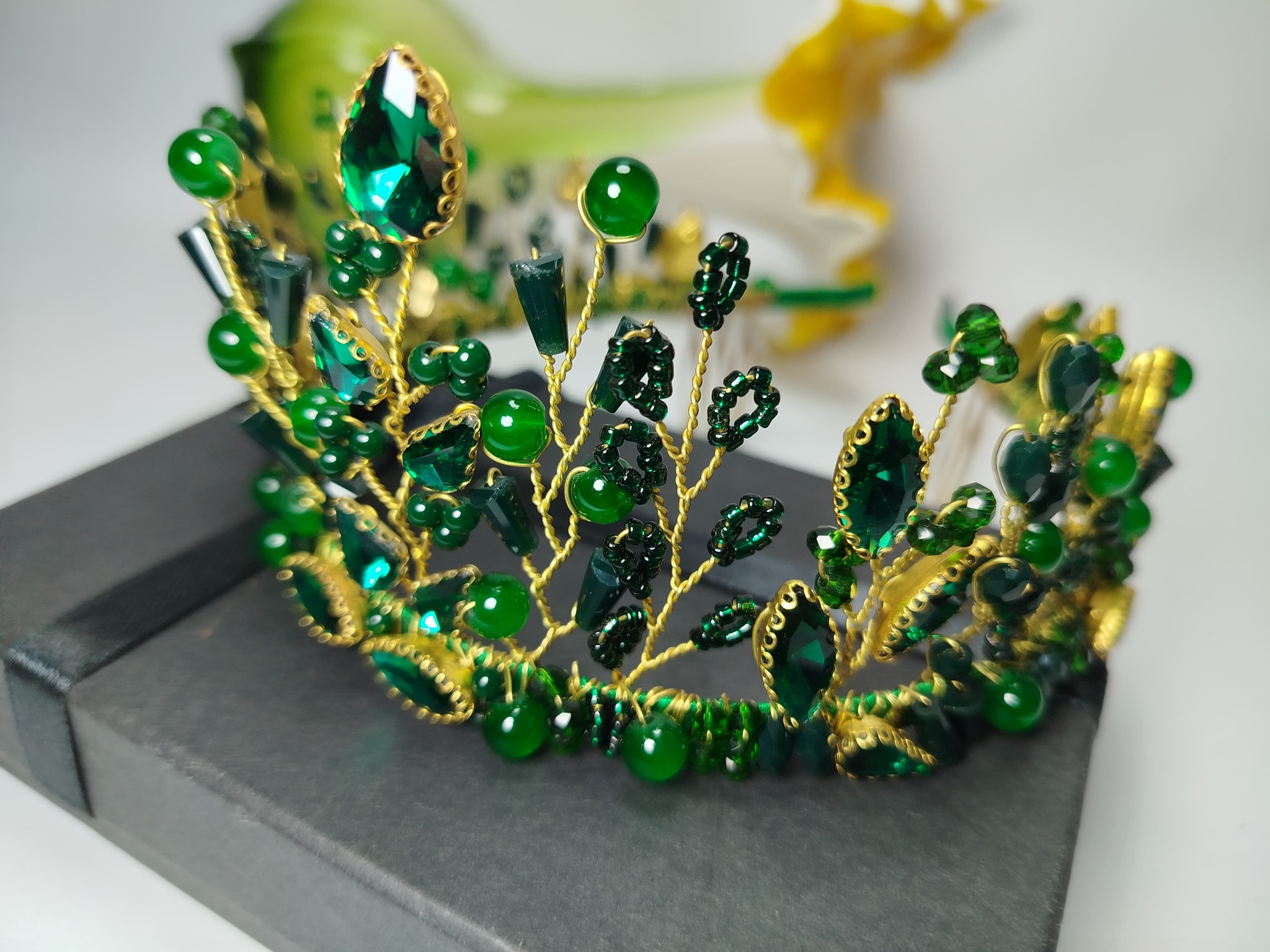 Green Crown for Bride