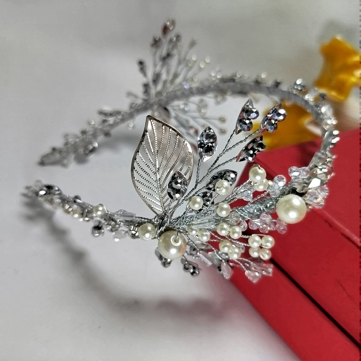 Silver Fancy Hair Band - Image 3
