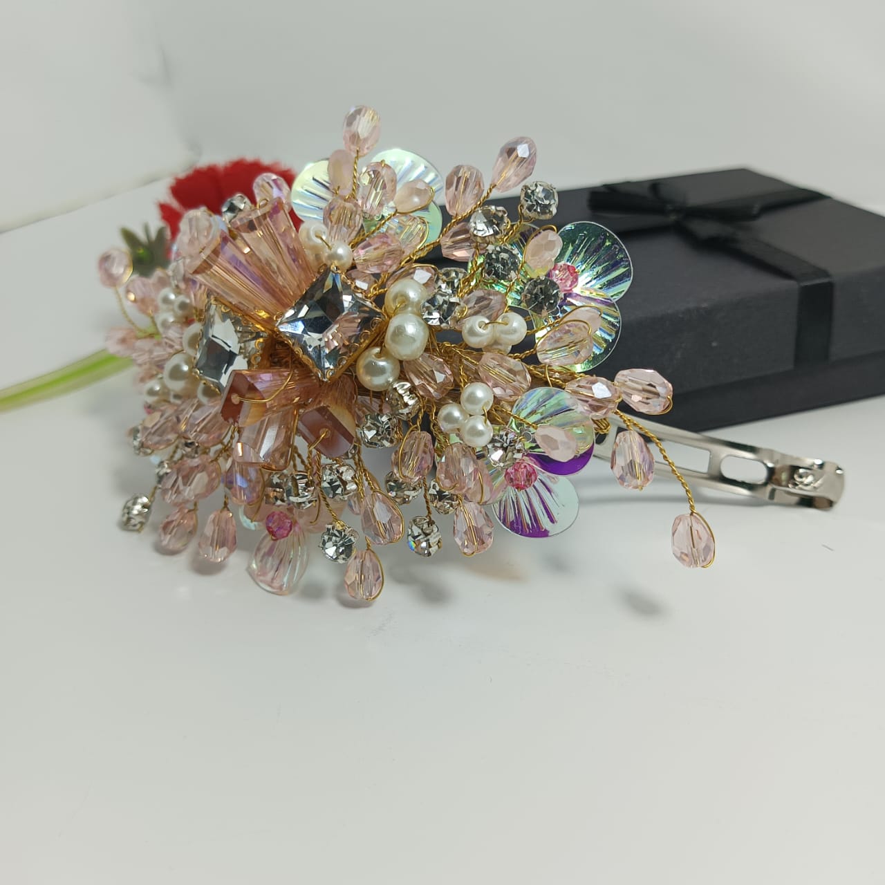 Pink Fancy Hair Clip - Image 2