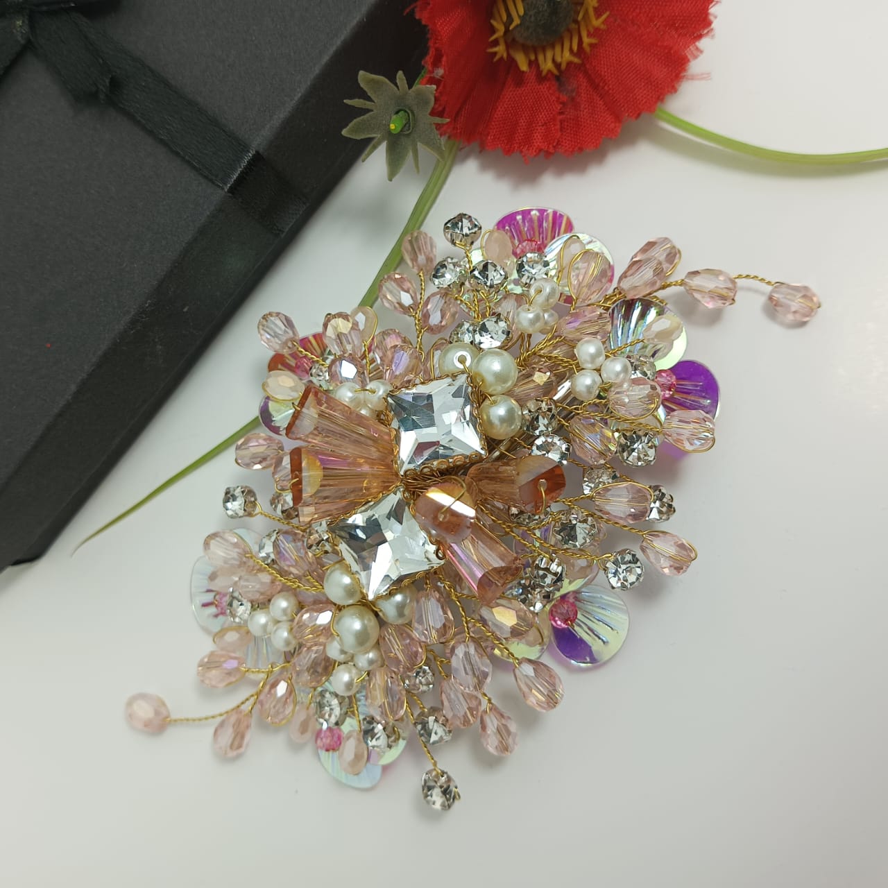 Pink Fancy Hair Clip
