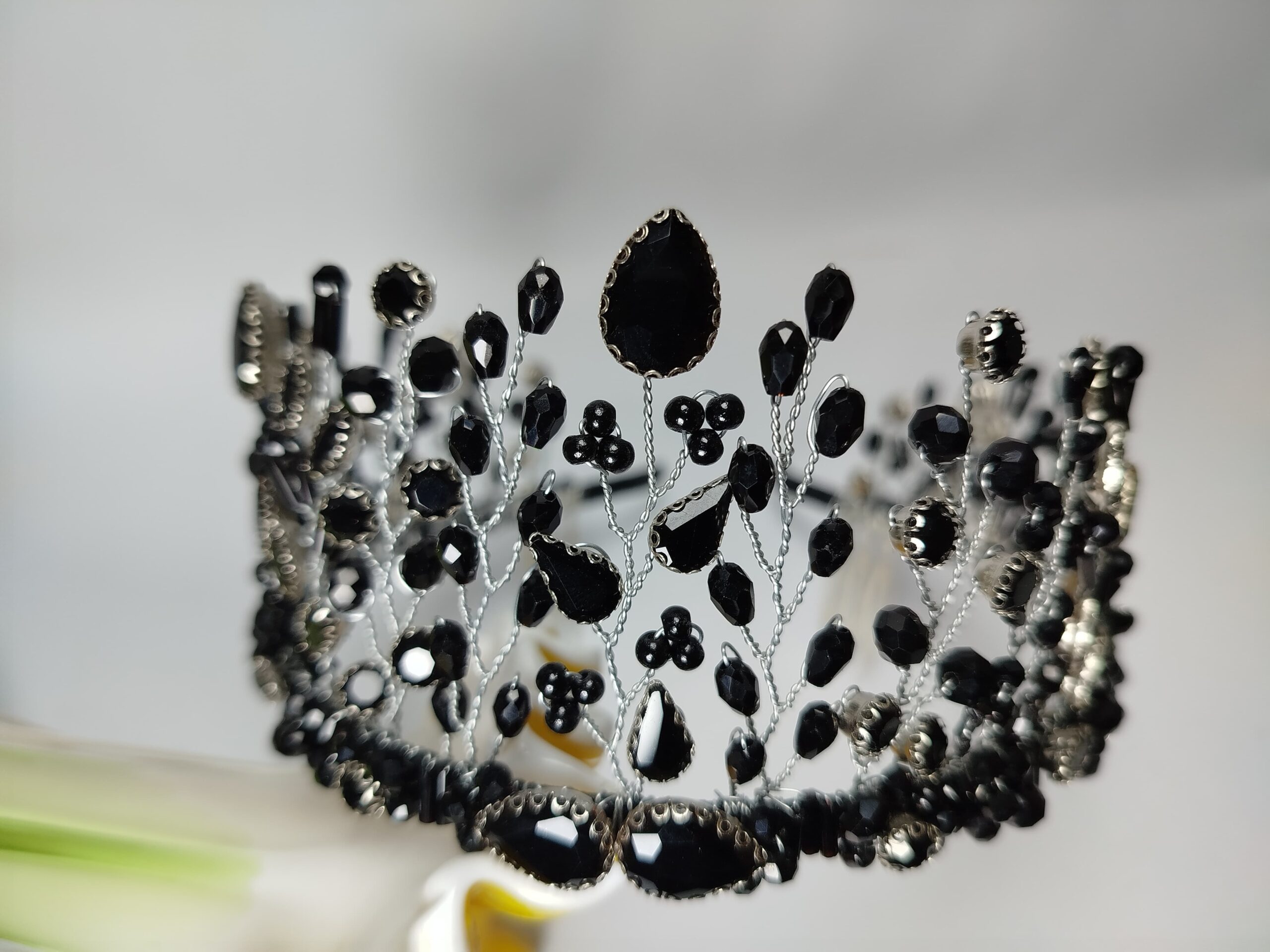 Black Crown for Bride