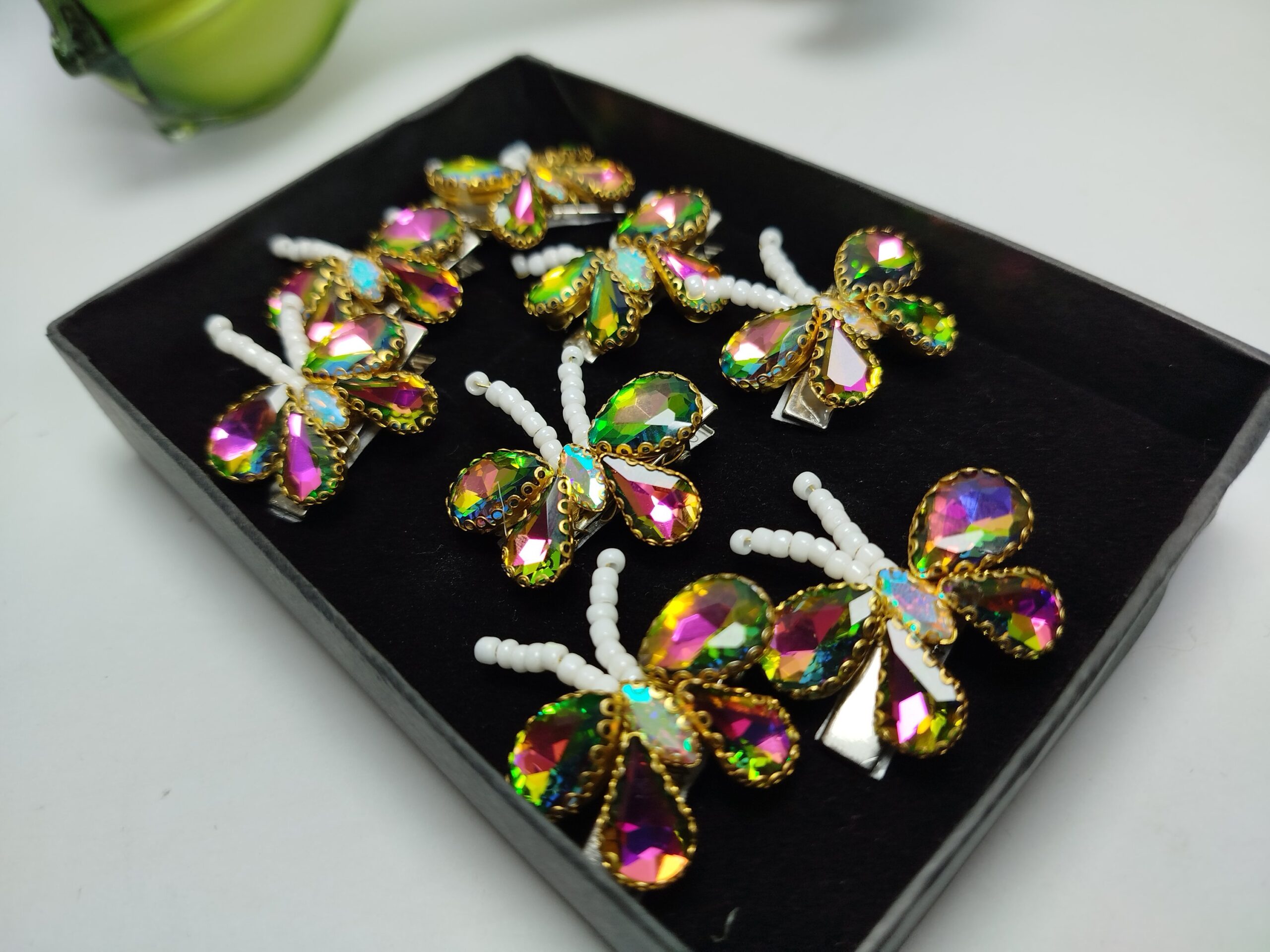 Butterfly Pins for Girls Women Party and Weddings (Set of 5) - Image 7