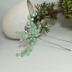 Sea Green Jura Pin for Women Party and Weddings
