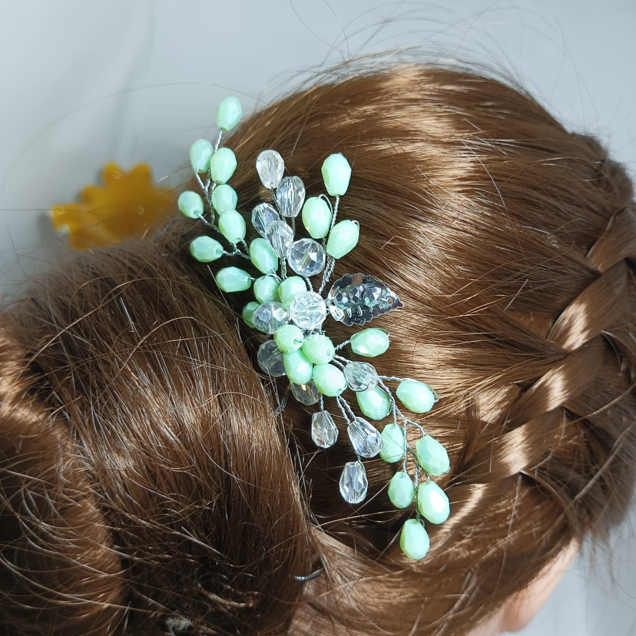 Sea Green Jura Pin for Women Party and Weddings - Image 3