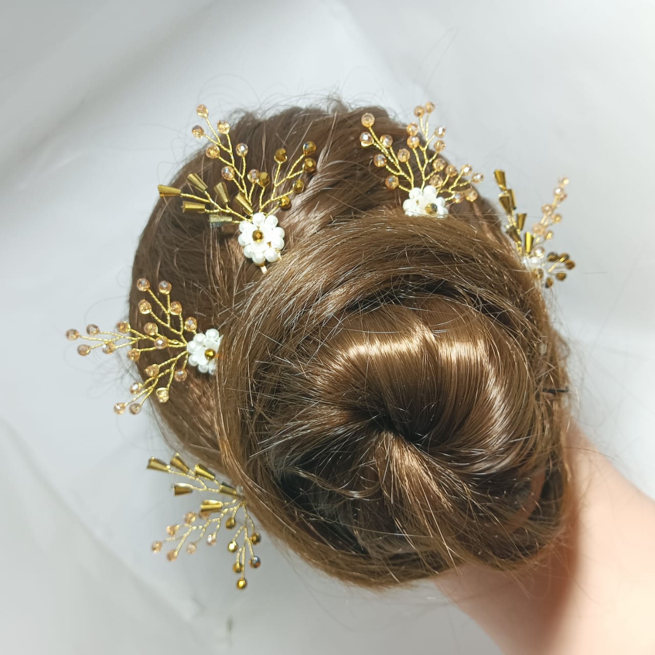 Golden Jora Pins (Set of 5) - Image 5