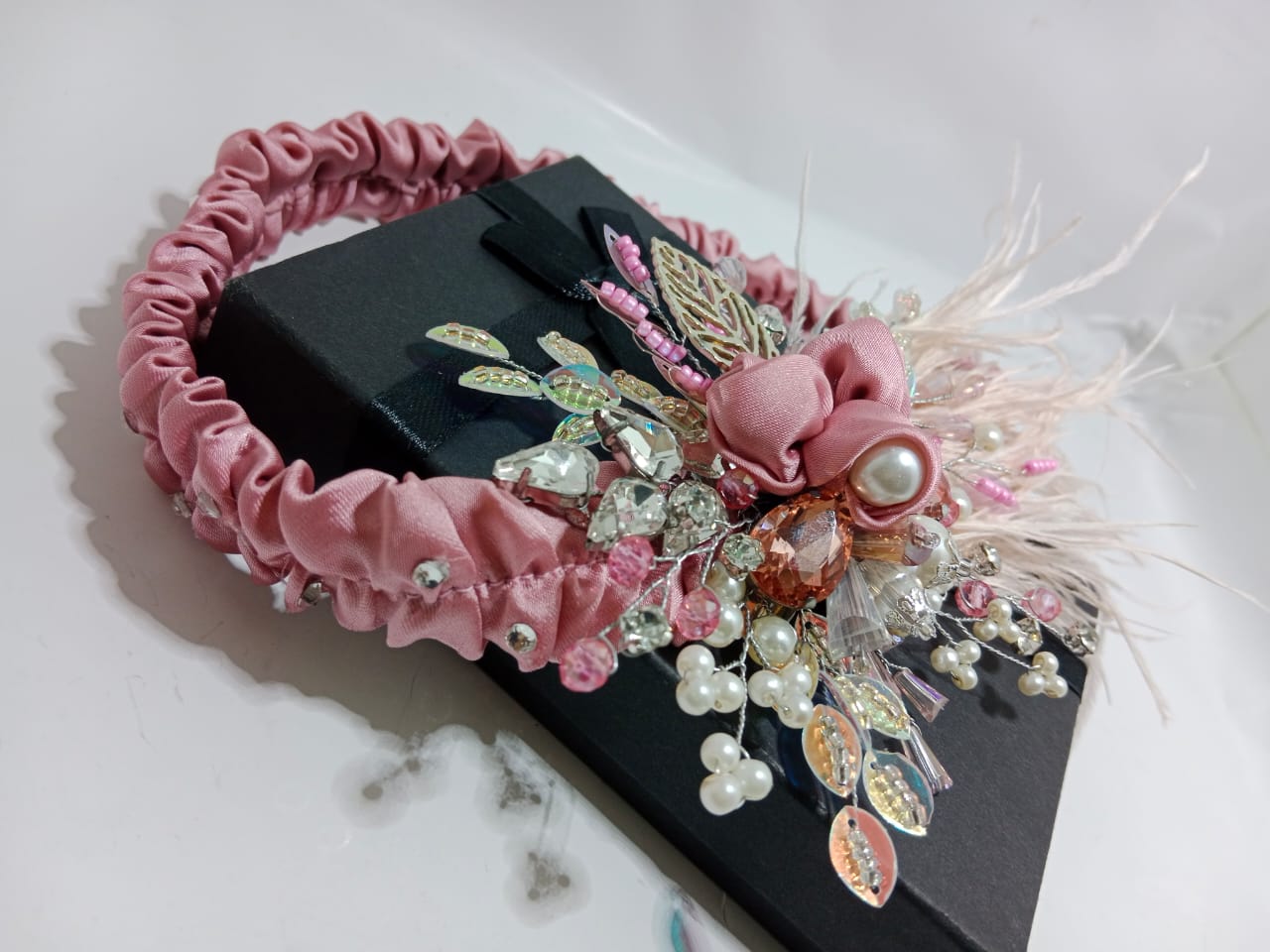 Pink Hair Band For Babies - Image 5