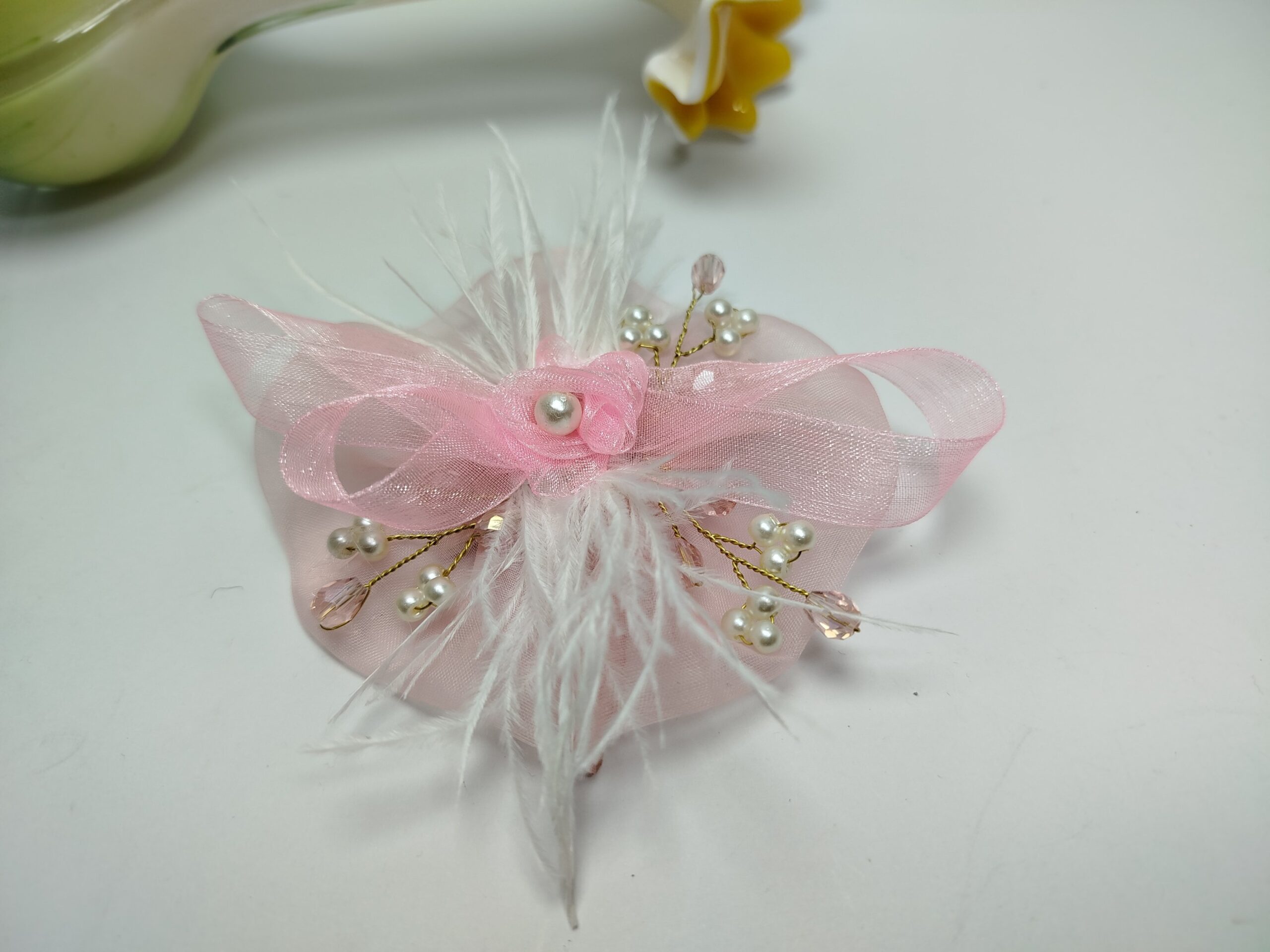 Pink Organza Western Style Pin (Small) - Image 7