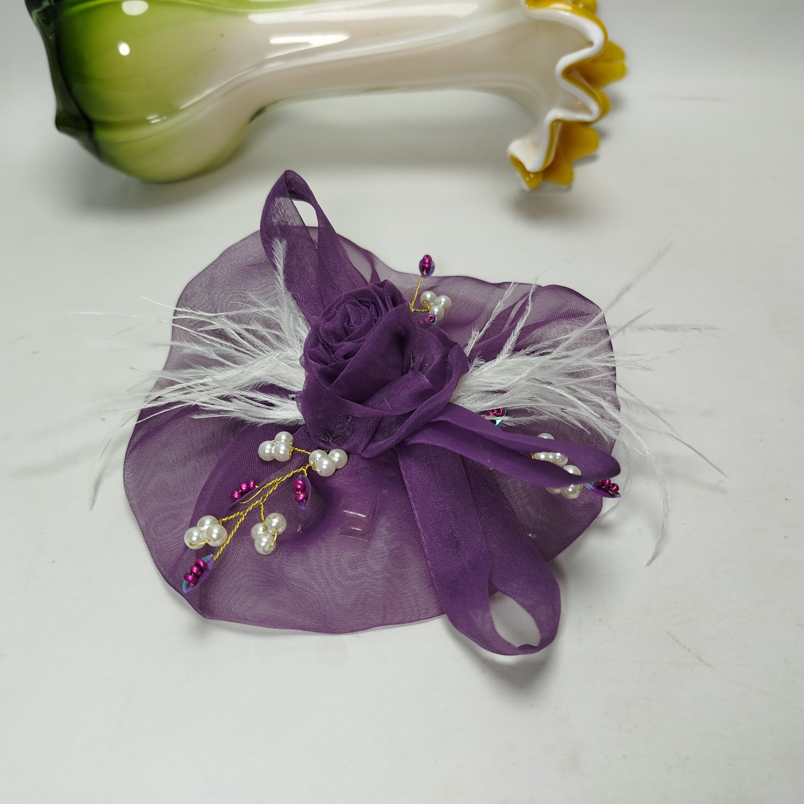 Organza Western Style Pin (Purple) - Image 8
