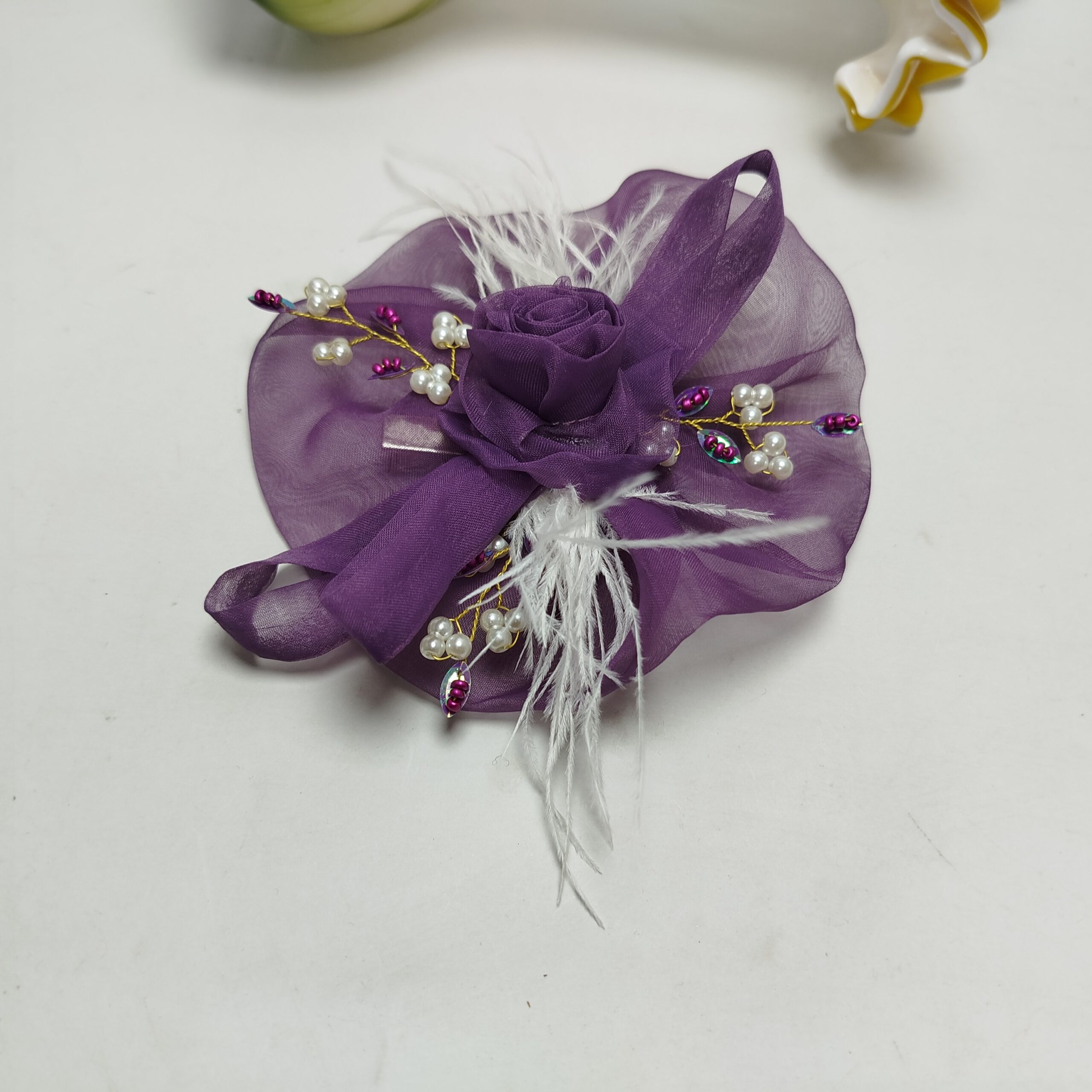 Organza Western Style Pin (Purple) - Image 5