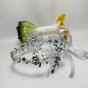 Silver Hijab Head Piece / Crown