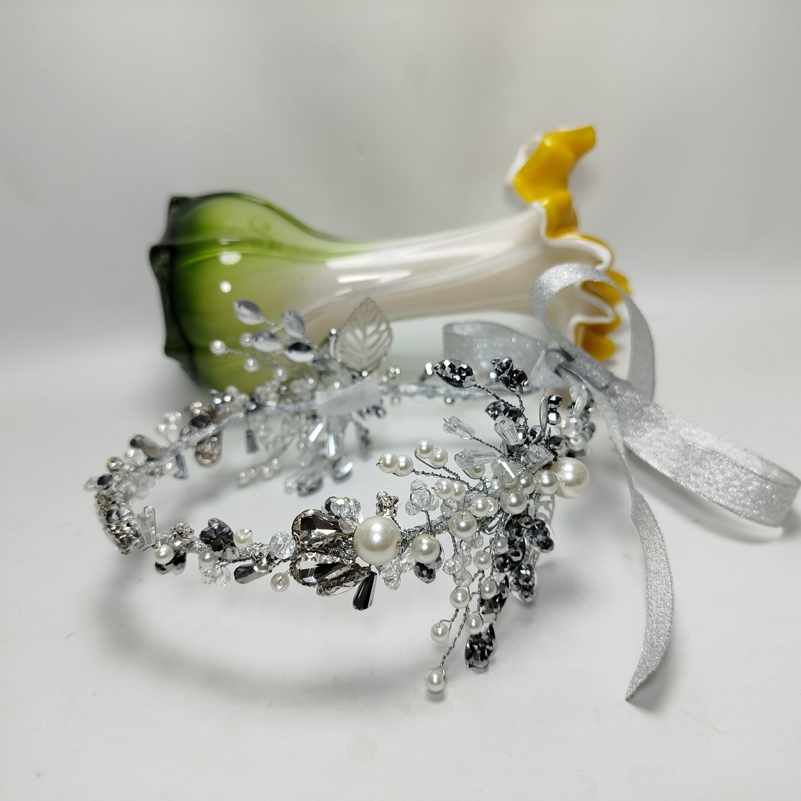 Silver Hijab Head Piece / Crown