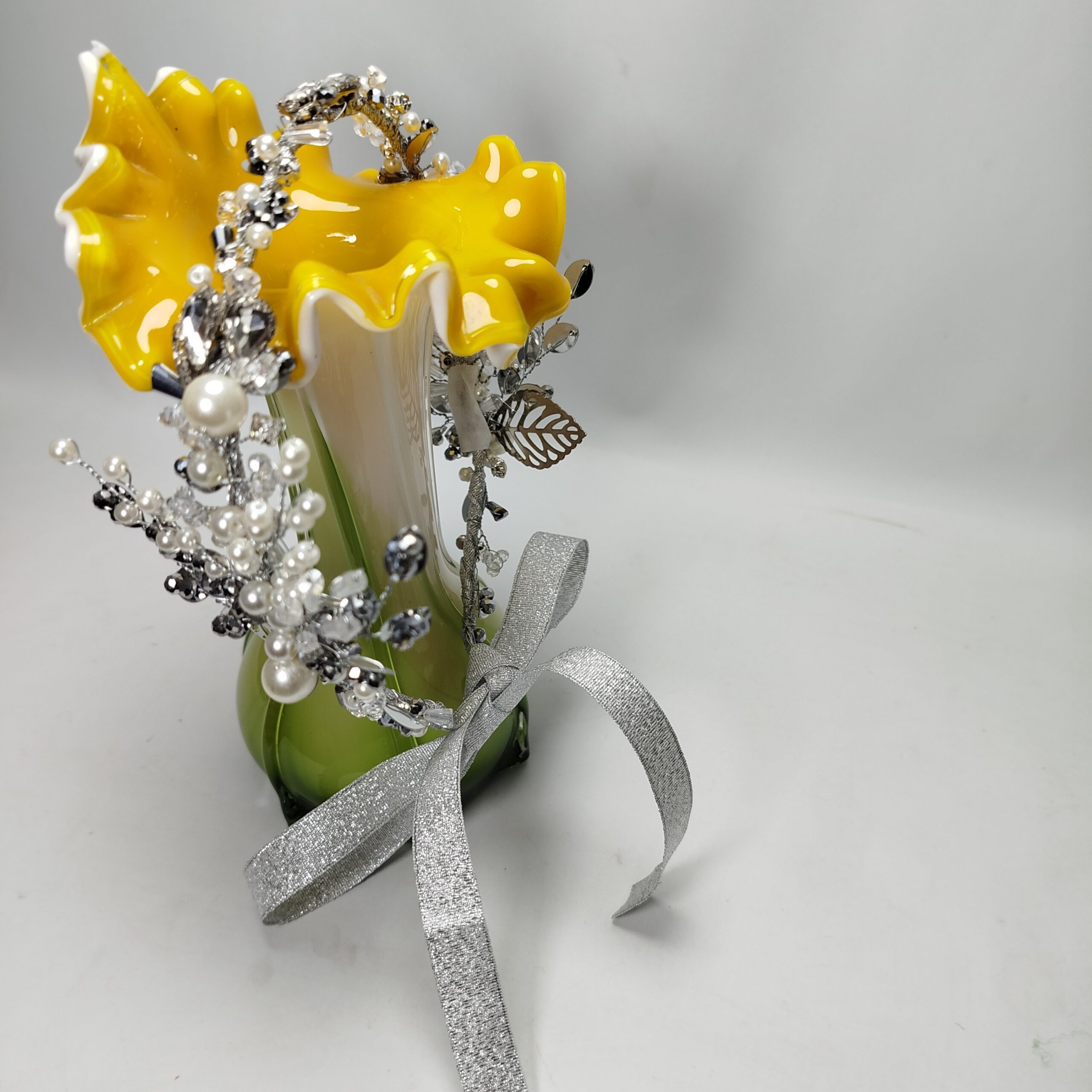 Silver Hijab Head Piece / Crown - Image 3